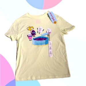 Cat & Jack NWT! Easter 🌟 Girls Medium Graphic T-Shirt